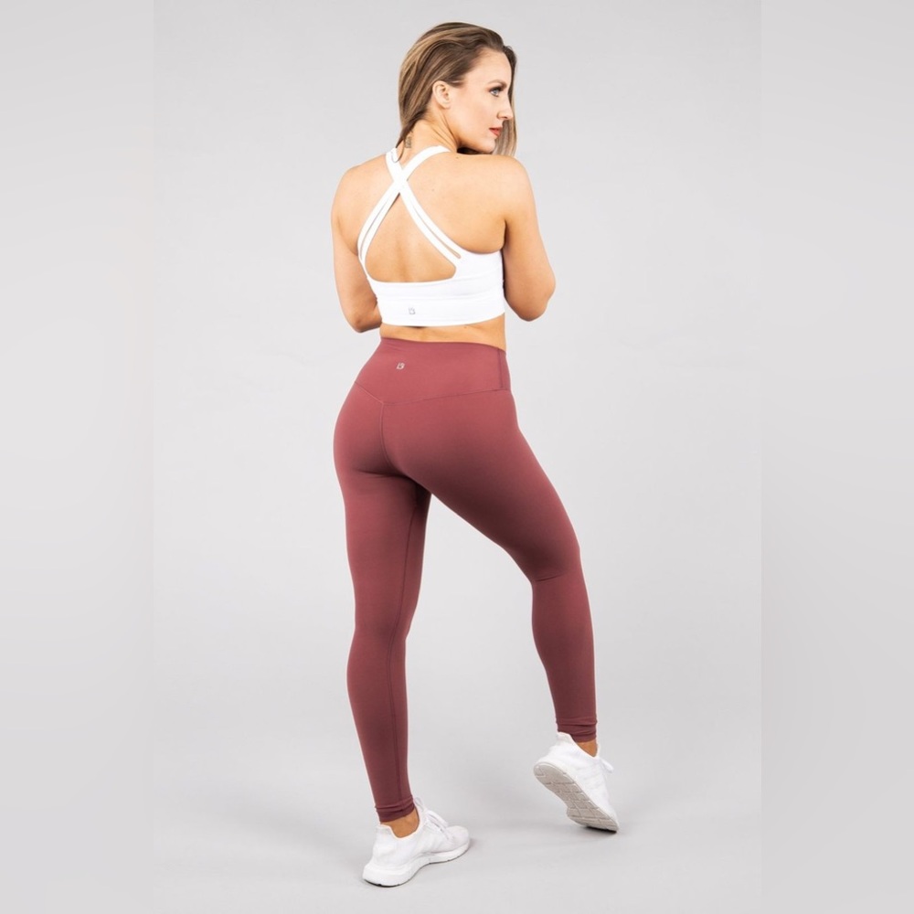BuffBunny Rosa Legging (Color: Windsor Wine) - Size X-Small NWOT